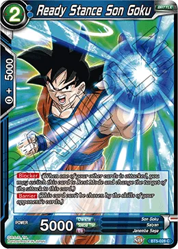 BT5-028 Ready Stance Son Goku