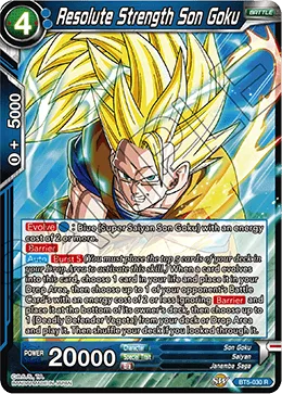 BT5-030 Resolute Strength Son Goku