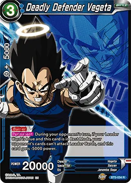 BT5-034 Deadly Defender Vegeta (Promo)