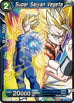 BT5-035 Super Saiyan Vegeta