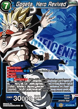 BT5-038 Gogeta, Hero Revived (Promo)