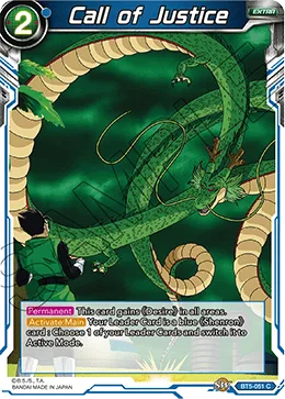 BT5-051 Call of Justice