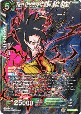 BT5-055 Twin Onslaught SS4 Son Goku (SPR)