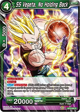 BT5-058 SS Vegeta, No Holding Back