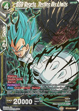 BT5-083 SSB Vegeta, Testing His Limits (SPR)