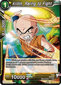 BT5-085 Krillin, Raring to Fight