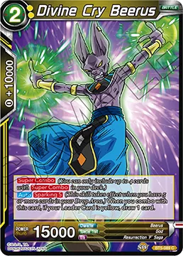 BT5-089 Divine Cry Beerus