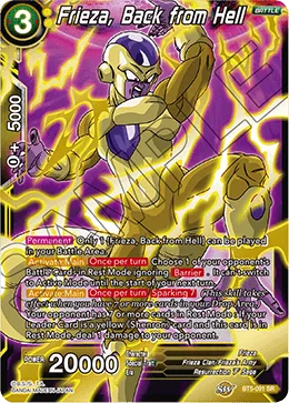 BT5-091 Frieza, Back from Hell