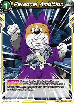 BT5-103 Personal Ambition