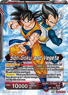 BT6-001 Son Goku and Vegeta