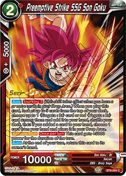 BT6-004 Preemptive Strike SSG Son Goku (Parallel)