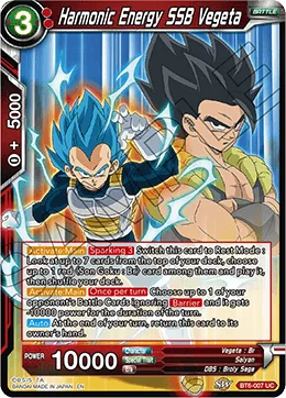 BT6-007 Harmonic Energy SSB Vegeta