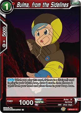 BT6-011 Bulma, from the Sidelines