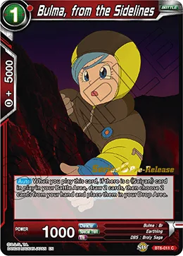BT6-011 Bulma, from the Sidelines (Parallel)