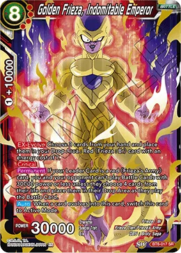 BT6-017 Golden Frieza, Indomitable Emperor