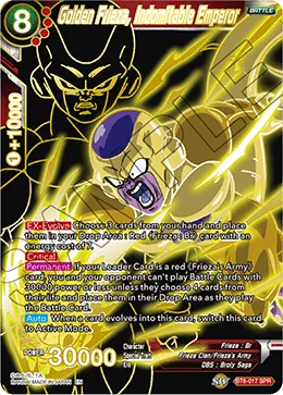 BT6-017 Golden Frieza, Indomitable Emperor (SPR)