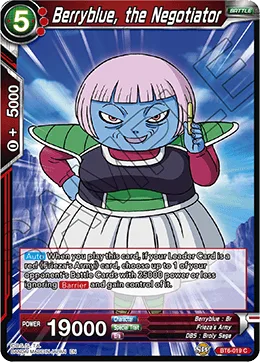 BT6-019 Berryblue, the Negotiator