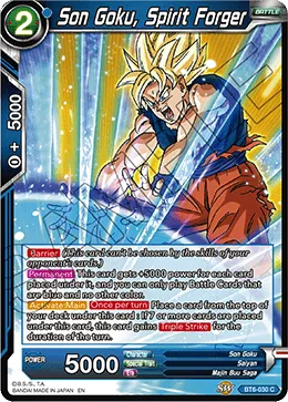 BT6-030 Son Goku, Spirit Forger