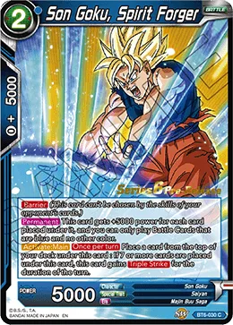 BT6-030 Son Goku, Spirit Forger (Parallel)