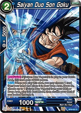 BT6-031 Saiyan Duo Son Goku