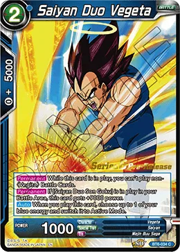 BT6-034 Saiyan Duo Vegeta (Parallel)