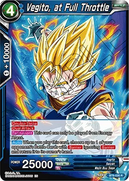 BT6-035 Vegito, at Full Throttle