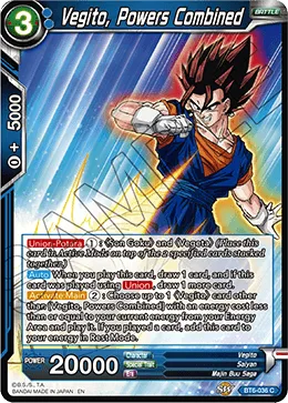 BT6-036 Vegito, Powers Combined