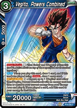 BT6-036 Vegito, Powers Combined (Promo)