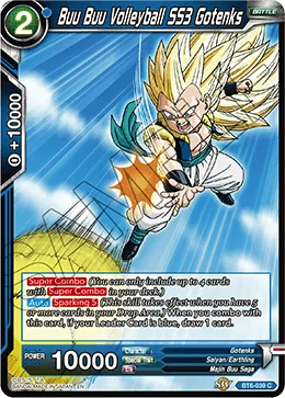BT6-039 Buu Buu Volleyball SS3 Gotenks