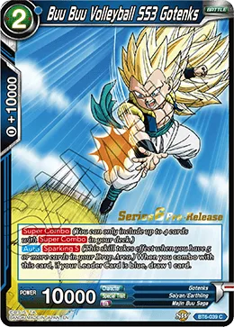 BT6-039 Buu Buu Volleyball SS3 Gotenks (Parallel)