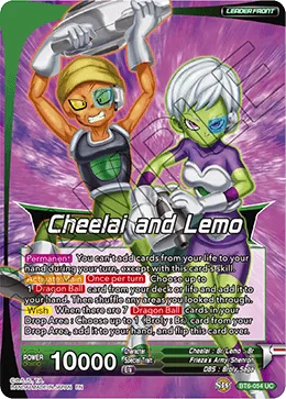 BT6-054 Cheelai and Lemo