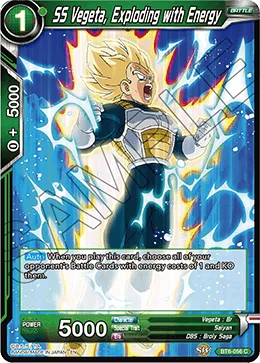 BT6-056 SS Vegeta, Exploding with Energy