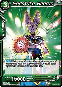 BT6-057 Godstrike Beerus