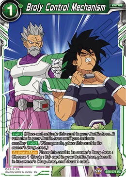BT6-076 Broly Control Mechanism