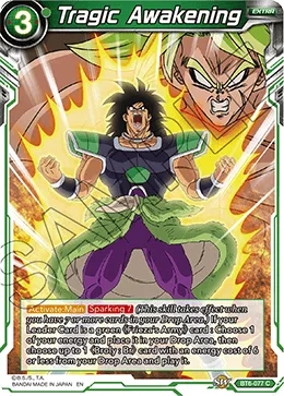 BT6-077 Tragic Awakening