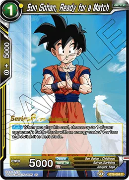 BT6-084 Son Gohan, Ready for a Match (Parallel)