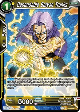 BT6-086 Dependable Saiyan Trunks