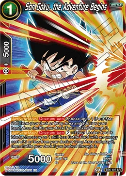 BT6-107 Son Goku, the Adventure Begins