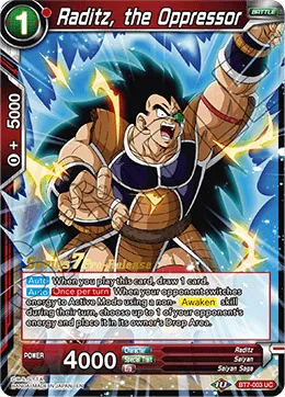 BT7-003 Raditz, the Oppressor (Parallel)