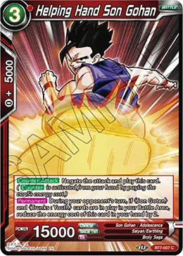 BT7-007 Helping Hand Son Gohan