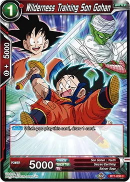 BT7-008 Wilderness Training Son Gohan