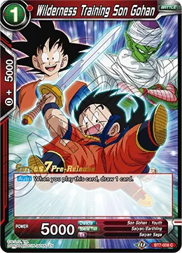 BT7-008 Wilderness Training Son Gohan (Parallel)