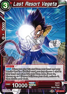 BT7-010 Last Resort Vegeta