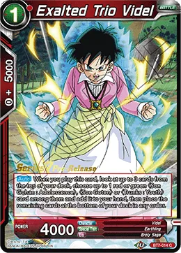 BT7-014 Exalted Trio Videl (Parallel)