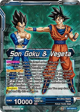 BT7-025 Son Goku & Vegeta