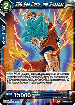 BT7-027 SSB Son Goku, the Sweeper (Parallel)