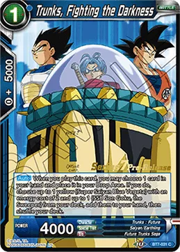 BT7-031 Trunks, Fighting the Darkness (Parallel)