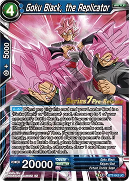 BT7-042 Goku Black, the Replicator (Parallel)