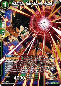 BT7-051 Raditz, Saiyan-In-Arms