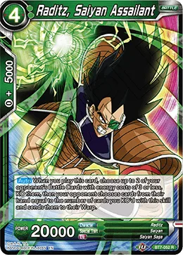 BT7-052 Raditz, Saiyan Assailant